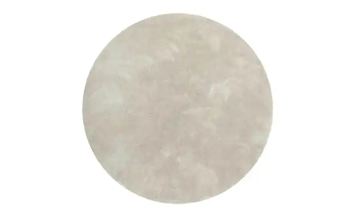 Esprit Hochflorteppich 200 cm 200 cm Greige Ø 200 cm rund