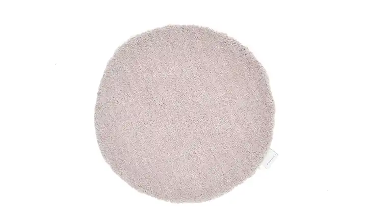 Tom Tailor Badteppich 90 cm 90 cm Beige Ø 90 cm