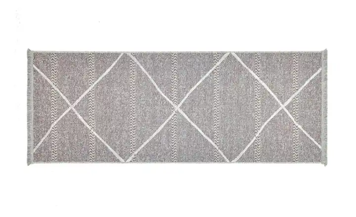 SANSIBAR Sylt Teppich Braderup 200 cm 80 cm 80x200 cm Rot