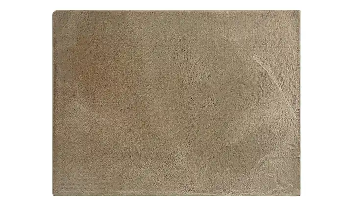 como Hochflorteppich Bunny 120x160 cm Hellbraun