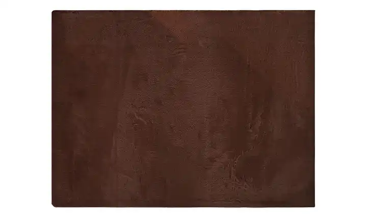 como Hochflorteppich Bunny 120x160 cm Kastanie