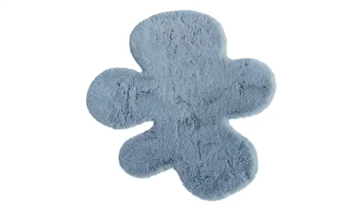 KJUT Kunstfell Fantasieform Bunny Puzzle Babyblau