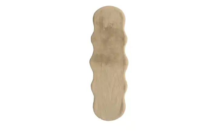 como Kunstfell mit weichem Rücken Doppelfell Bunny-Soft