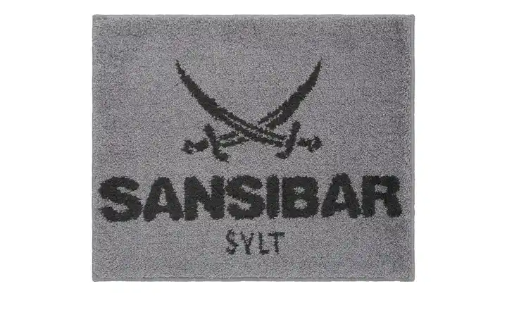 SANSIBAR Sylt Hoch-Flor Badteppich  Sansibar