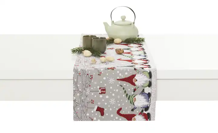 como Tischläufer Weihnachtswichtel