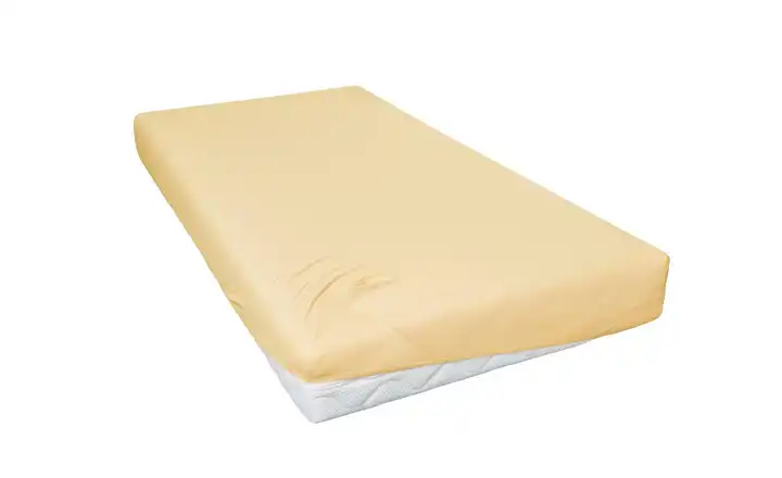 como Jersey-Spannbetttuch Pfirsich 180x200 cm
