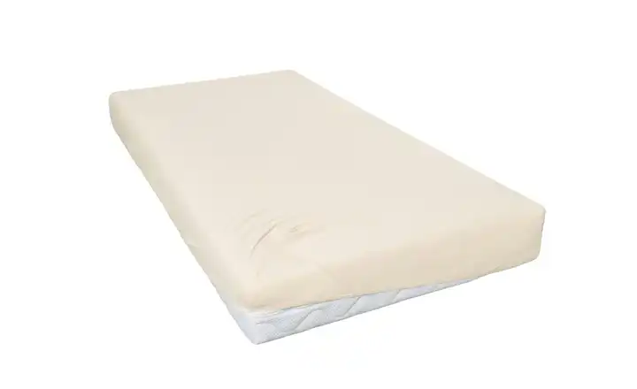como Jersey-Spannbetttuch Ecru 180x200 cm