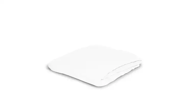 como Jersey Spannbetttuch Weiß 150x200 cm