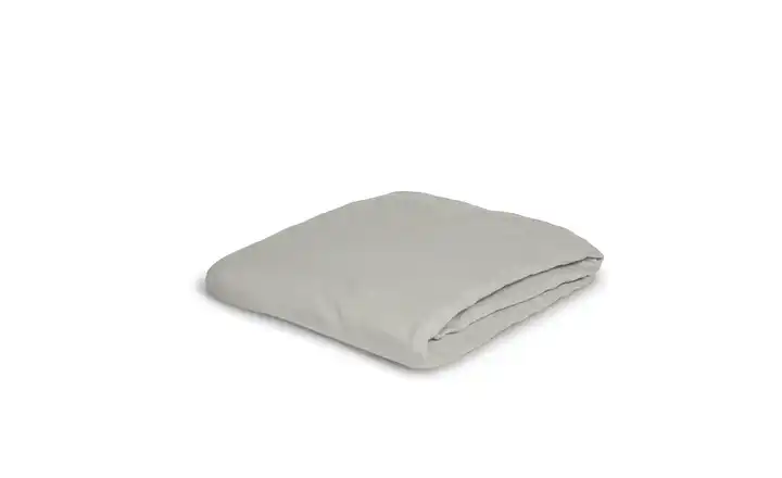 como Jersey Spannbetttuch Silbergrau 180x200 cm