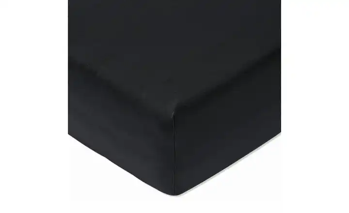 JOOP! Boxspringspannbetttuch Uni 200 cm Schwarz