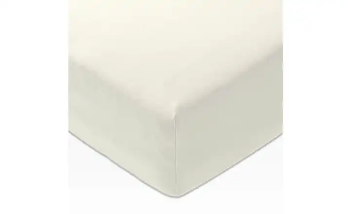 JOOP! Boxspringspannbetttuch Uni 200 cm Ecru