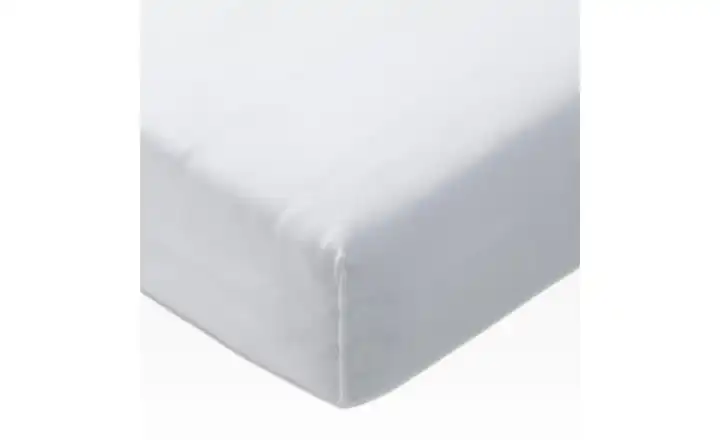 JOOP! Boxspringspannbetttuch Uni 100 cm Weiß