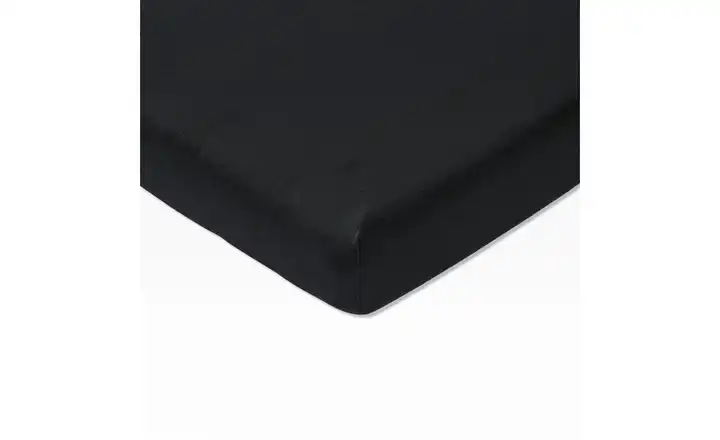 JOOP! Topperspannbetttuch Uni 200 cm Schwarz