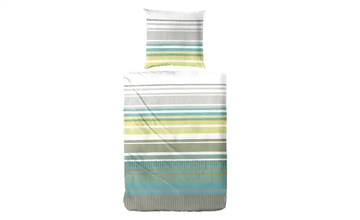 Bettwäsche-Set 200 cm 135 cm Grün