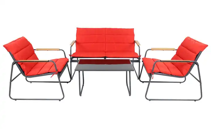  Gartenmöbel 4er-Set  