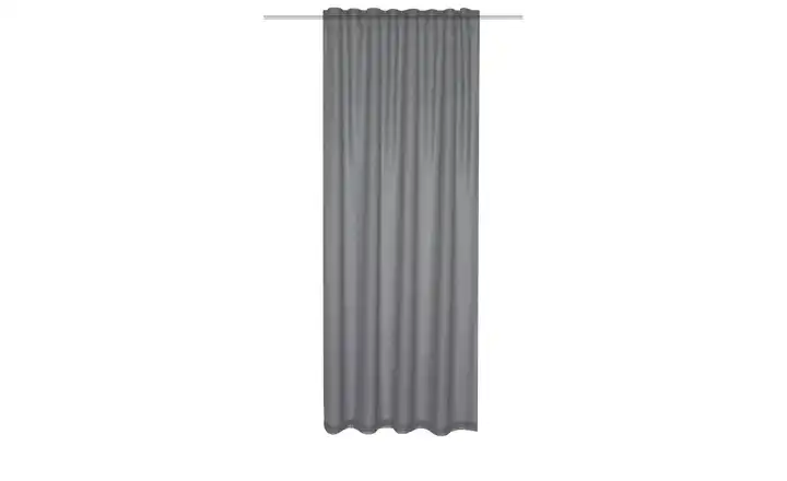 HOMEbasics Fertigschal Grau 225 cm