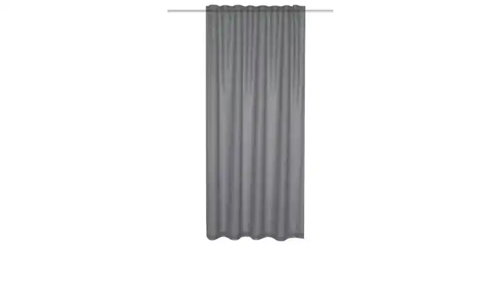 HOMEbasics Fertigschal Grau 175 cm