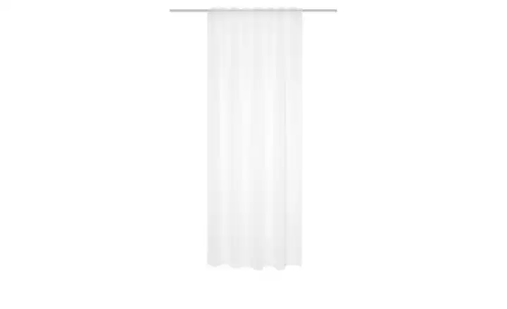 HOMEbasics Fertigschal Weiß 225 cm