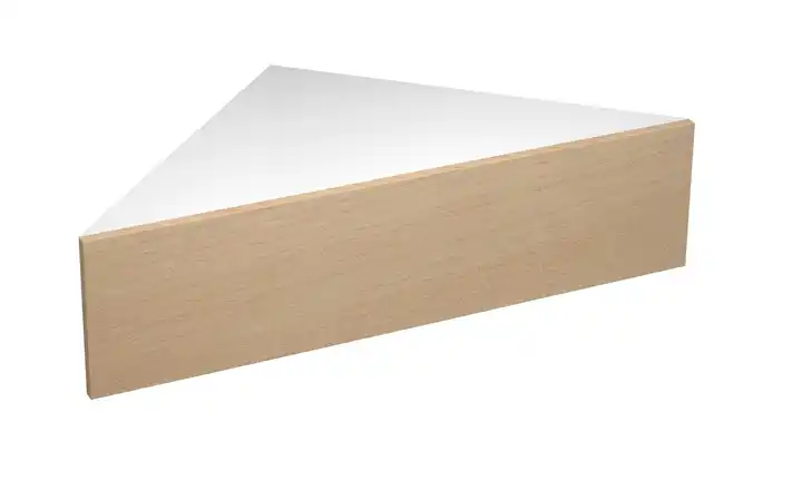Wandschublade Usal Weiß, Eiche (Nachbildung)