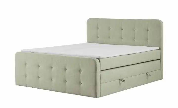  Boxspringbett mit Bettkasten Neapel