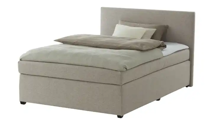 Boxspringbett mit Matratze und Topper, H3 Duke
