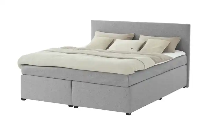 Boxspringbett Duke Grau 160 cm H3