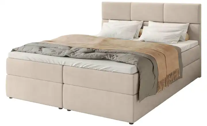Boxbett mit Stauraum und Topper Boston