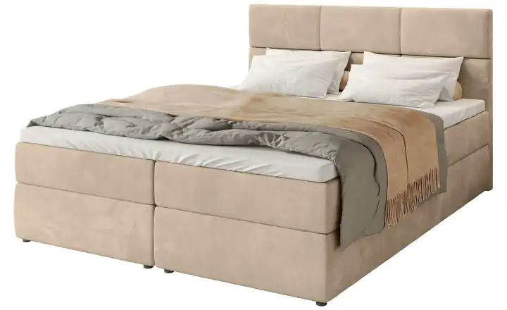  Boxbett mit Stauraum und Topper Boston