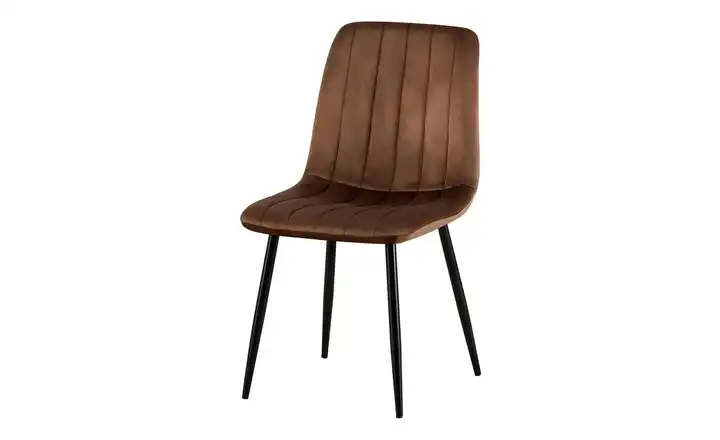 Esszimmerstuhl Braun, Schwarz