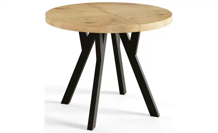 Esstisch ausziehbar Ove Hellbraun 100x100
