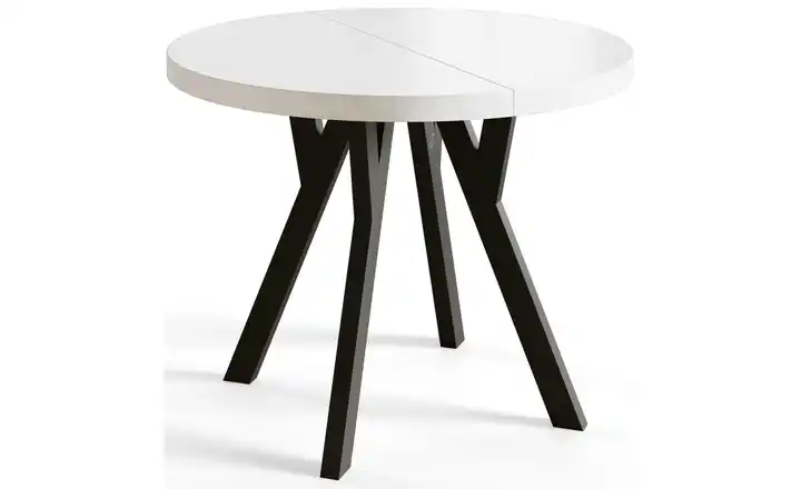 Esstisch ausziehbar Ove Weiß 90x90
