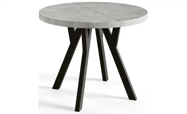 Esstisch ausziehbar Ove Grau 90x90
