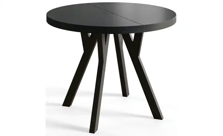 Esstisch ausziehbar Ove Schwarz 110x110