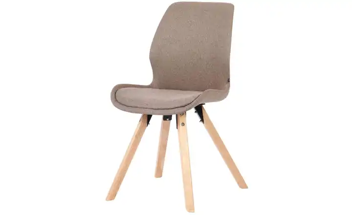 Esszimmerstuhl Luna Taupe, Natur