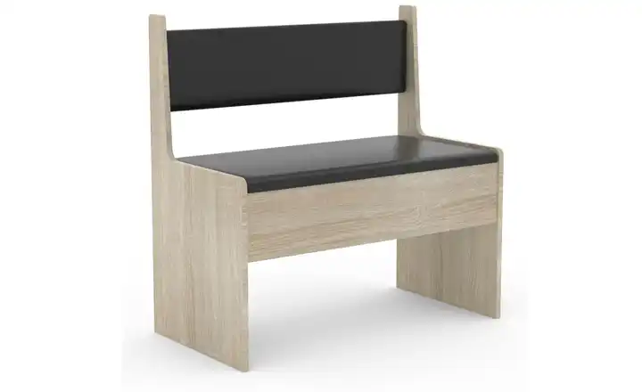 Eckbank  mit Stauraum Esal Eiche Sonoma (Nachbildung) 80 cm