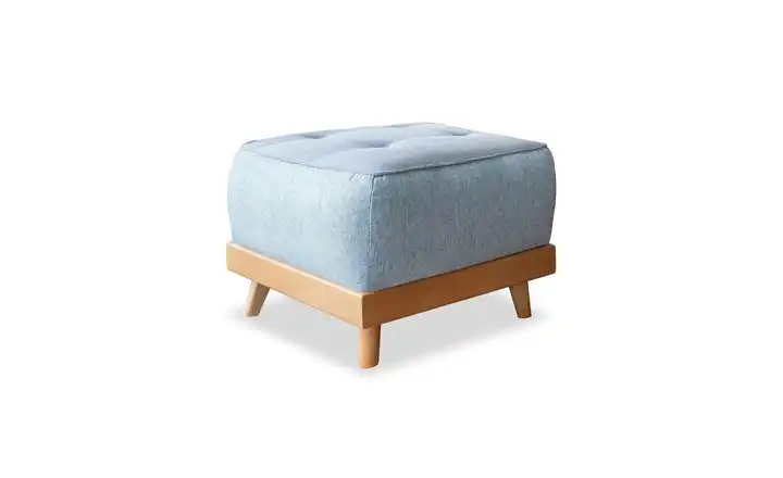 Miuform Fußhocker Hellblau