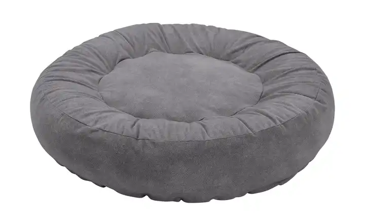 bobb Haustierbett mit pflegeleichtem Bezugsstoff  Woozy Anthrazit 100 cm Mikrofaser