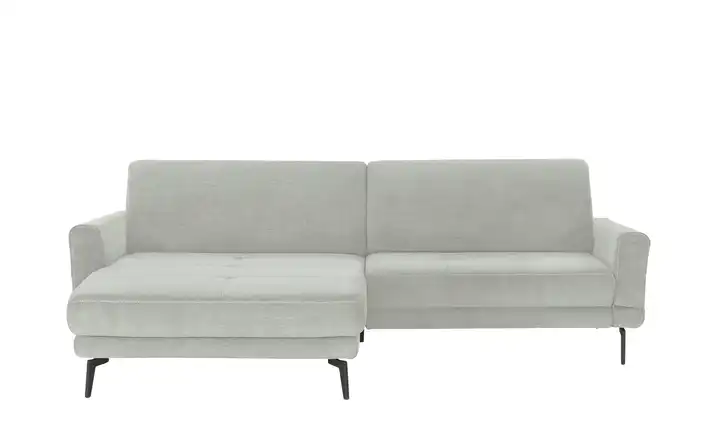 meinSofa Ecksofa Mike Silbergrau links Grundfunktion