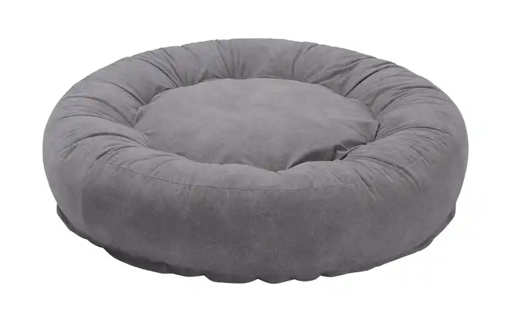 bobb Haustierbett mit pflegeleichtem Bezugsstoff  Woozy Anthrazit 125 cm Mikrofaser