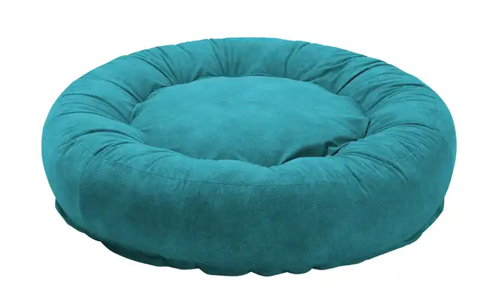 bobb Haustierbett mit pflegeleichtem Bezugsstoff  Woozy Petrol 125 cm Mikrofaser