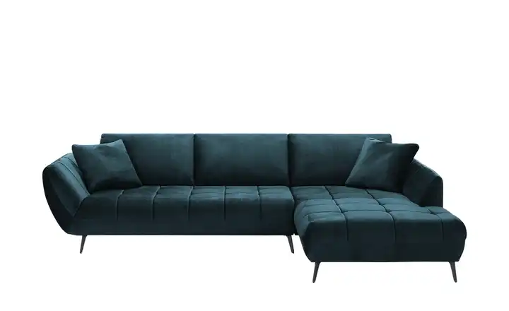 bobb Ecksofa  Carly Blau rechts