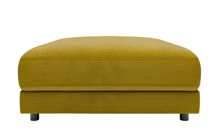 Jette Home Element Hocker in Feincord Sila Pistaziengrün Cordstoff fein Hocker