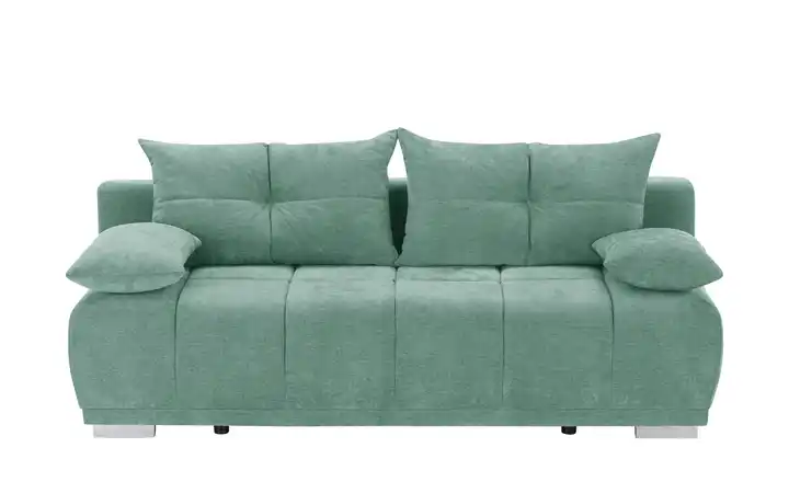 switch Schlafsofa mit Boxspringpolsterung Gala Mintgrün Webstoff