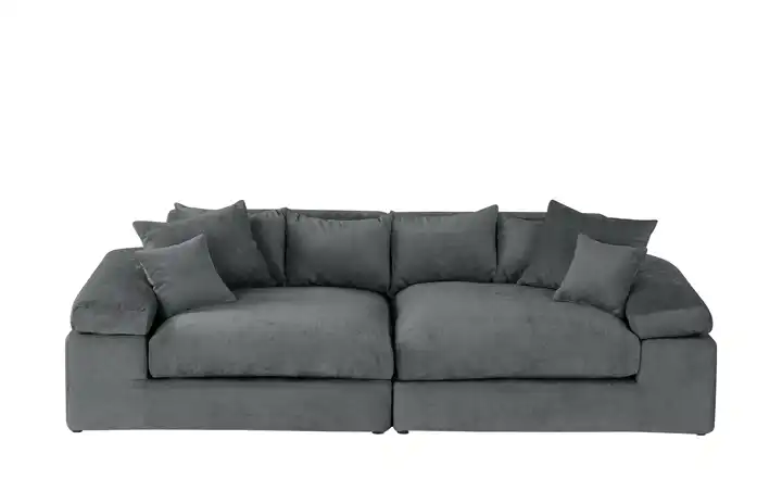 smart Big Sofa Lianea Anthrazit Chenille