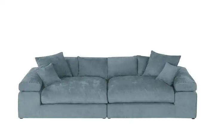 smart Big Sofa Lianea Blau Webstoff