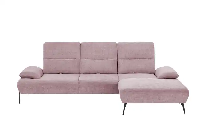 switch Ecksofa Cesar Flieder rechts Flachgewebe grob