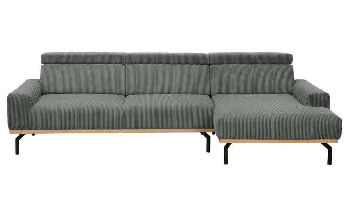 Max Winzer Ecksofa mit Holzsockel  Emmi 