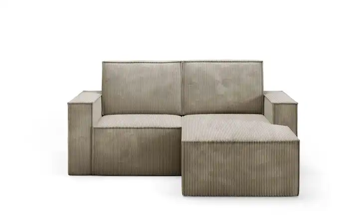 Ecksofa Orto Hellbraun rechts