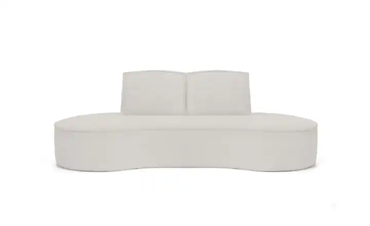 Einzelsofa Flow Wollweiß