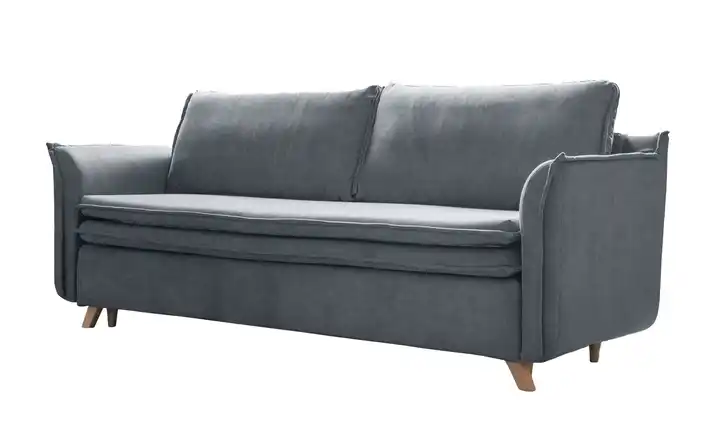 Miuform 3-Sitzer Sofa mit Bettfunktion Charming Charlie Grau